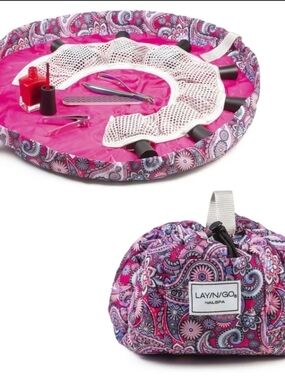 Lay N Go Nail Spa Travel Bag - Pretty In Paisley